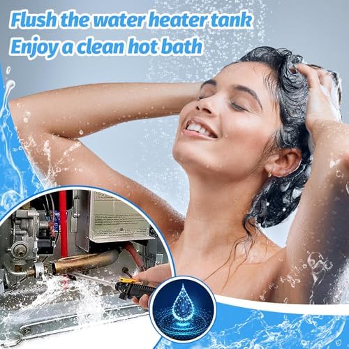 PAMASE RV Water Heater Tank Rinser, Flush Wand for Camper Sediment Cleaning - Image 2