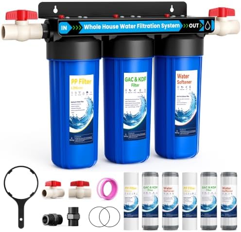 18-Pack Filter Cartridge Bundle with 3 Stage Water Softener System - Image 2