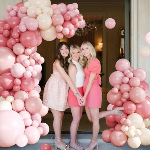 Dusty Pink Balloon Arch Kit for Baby Shower Bridal Shower Decorations - Image 2