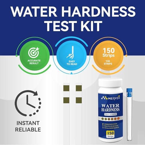 Water Hardness Test Kit,150 Strips-Double Color Pads with Sample Tube - Image 4