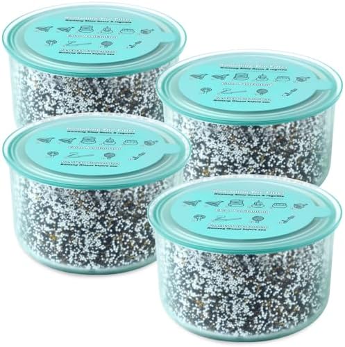 4-Pack Shower Head Filter Cartridge for Canopy Shower Head by GBAutobrand