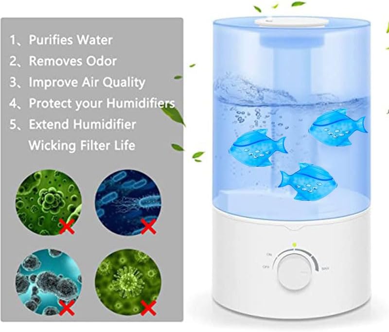12Pcs Humidifier Cleaning Fish Demineralization Cartridge to Purifier Water - Image 5