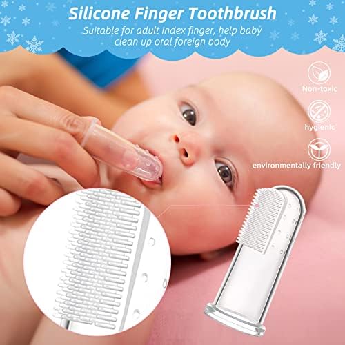 Baby Healthcare and Grooming Kit, Electric Safety Nail Trimmer Baby Nursery Set Newborn Nursery Health Care Set with Hair Brush Comb for Infant Toddlers Boys Girls Kids - Image 7