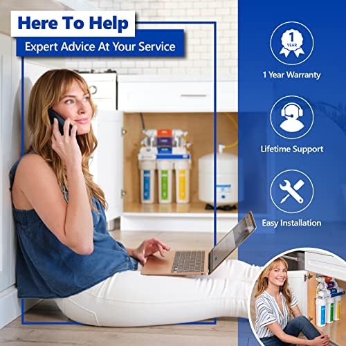 Express Water Alkaline Water Filter Replacement, 10 Inch, pH+, Mineral - Image 6