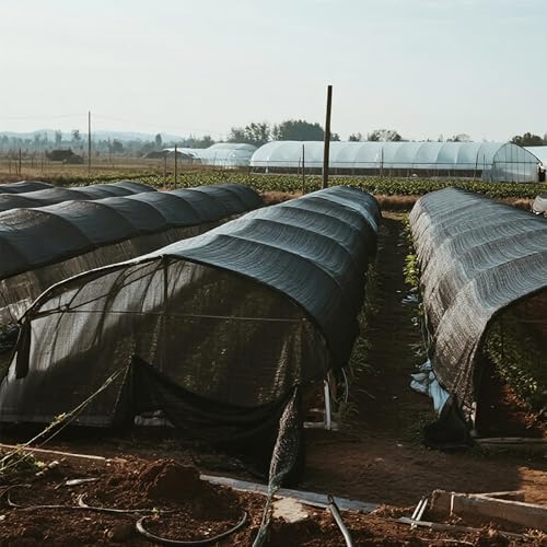 winemana 120x6 FT Shade Cloth for Garden, Outdoor Mesh Tarp Plant Sun Shade - Image 5