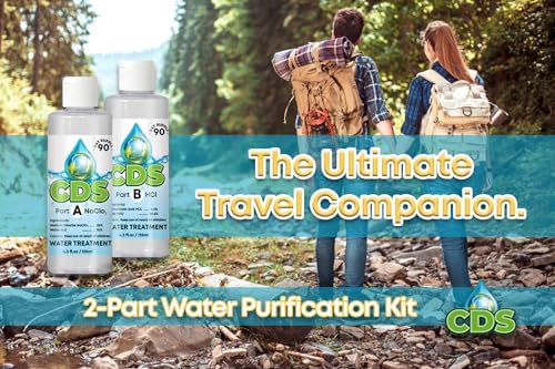 CDS Set, Chlorine Dioxide Water Treatment 4 oz KIT, w | Accu-Drop lids / 4.2 oz of Sodium Solution and 4.2 oz of 4% HCL, Extra Large Bottle KIT (Total 8 oz) by CDS - Image 4