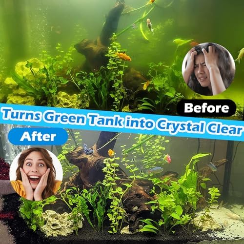 Aquarium Filter for 40-150 Gallon Tank, U-V Fish Tank Green Clean Machine Submersible Powerful Pump Canister Filter 400GPH for Pond Turtle Tank Saltwater Freshwater Crystal Clear Green Killing - Image 2