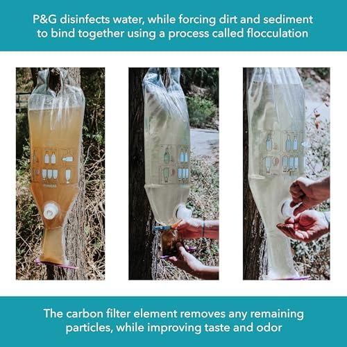 PURIBAG Refill Kit - Replacement Carbon Filter & 12x Water Purifier Packets - Image 5
