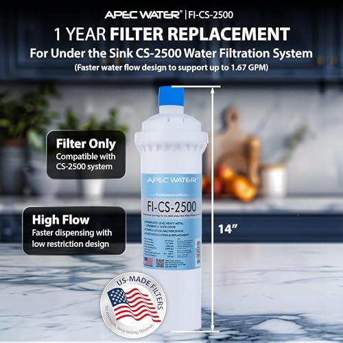 APEC Water FI-CS-2500 Replacement Filter, for CS-2500 System - Image 2