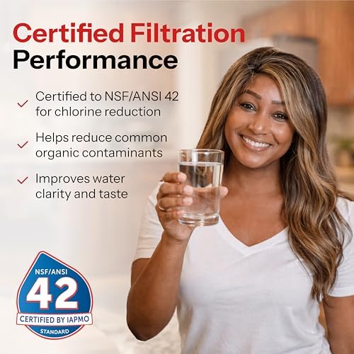 Clear Choice Fridge Filter, Compatible with UKF8001, EDR4RXD1, Maytag, 3PK - Image 4