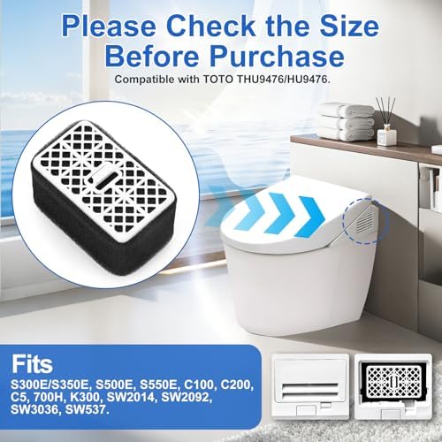 EEEKit Bidet Deodorizer Filter Replacement - Activated Carbon Cartridge - Image 3