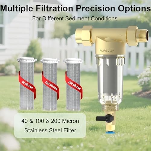 PGF1 Spin Down Garden Hose Sediment Filter, 3/4" GHT Connector - Image 7