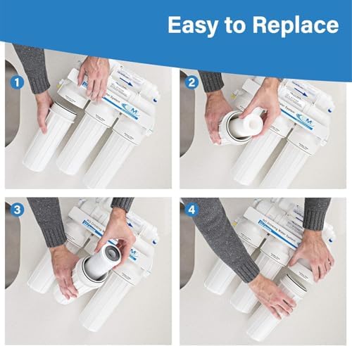 AMI 50 GPD Reverse Osmosis Filter Replacement, 5-Stage, Pre & Post Filter - Image 5
