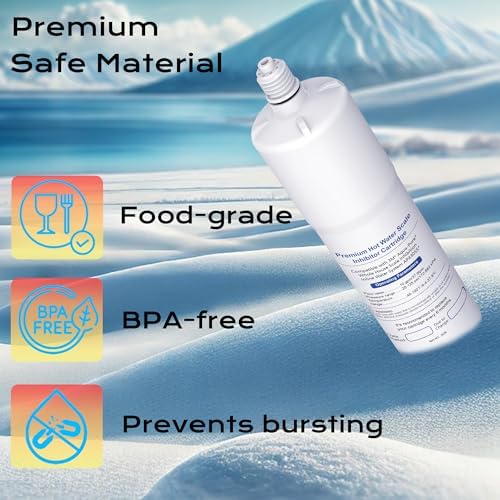 AP431 Cartridge Replacement for Aqua-Pure AP430SS, Water Filter Whole House Scale Inhibition Inline Water System Helps Prevent Scale, 3 Pack - Image 2