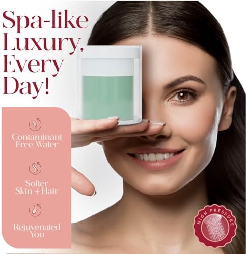 Vitamin C Shower Filter Replacement Cartridge + Shower Steamers Aromatherapy - K Beauty Skin & Hair Enhancement, Universal Water Filter Replacement for AquaBliss - Eucalyptus Scent - Image 3