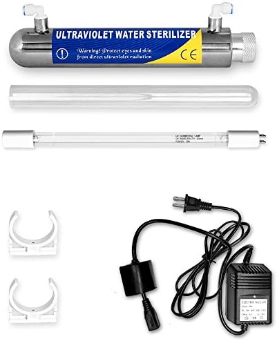 Ultraviolet Light Water Purifier Reverse Osmosis UV 12W, 1GPM by Ronaqua