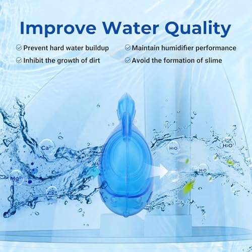 Humidifier Cleaning Fish, Tank Cleaner for Most Humidifiers, 6 Pack, Blue - Image 5
