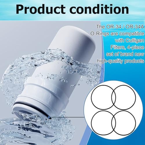 OR-34 / OR-34A O-Ring for Culligan HF-150(A),HF-160 and Ace Filters,4 PCS - Image 3