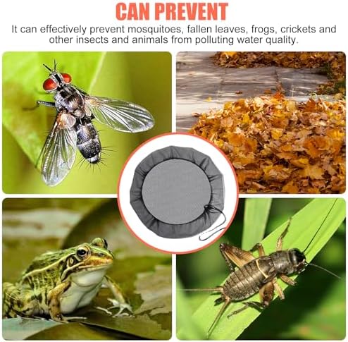 Universally Rainwater Harvesting Filter Netting with Fine Technology Prevents Clogging in Outdoor Garden Systems 3pcs Weather Garden Water Collection Cover - Image 5