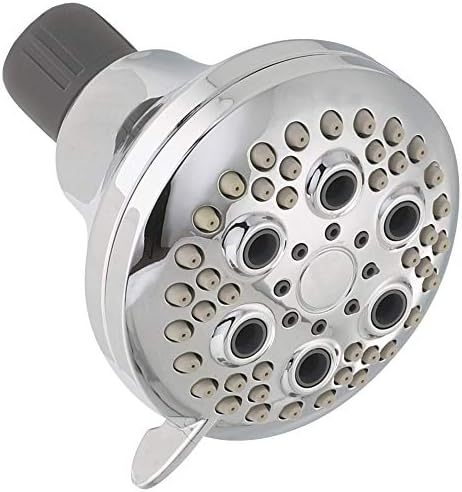 Peerless Delta-Faucet 76551C Water-Saving Five Spray Massage Shower Head, 2.0 gpm, Chrome by Peerless