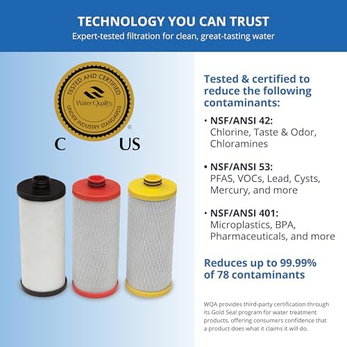 Aquasana® AQ-5300R Genuine Replacement | 3-Stage Water Filters | AQ-C3-R - Image 5