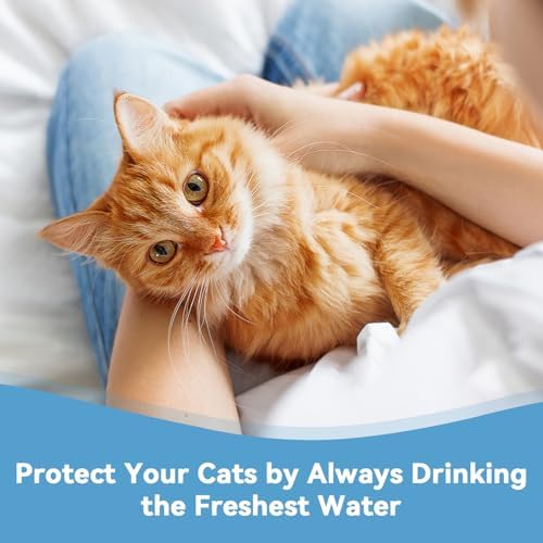 24 Pack Cat Water Filters for APAUK Pet Fountain 108oz/3.2L,6-9 Months Sets - Image 7
