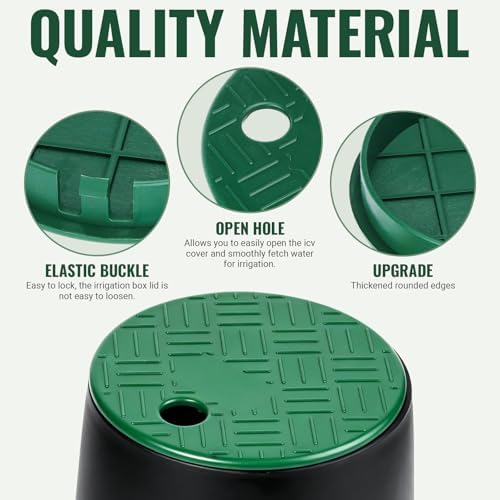 Sprinkler Valve Cover, 5.5" ID 6" OD,2pack - Image 4