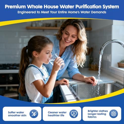 18-Pack Filter Cartridge Bundle with 3 Stage Water Softener System - Image 3