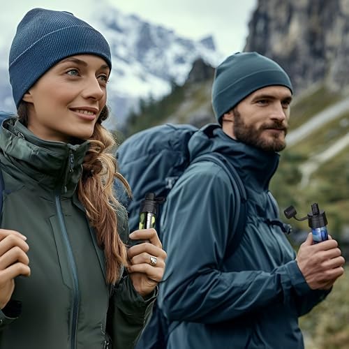 Water Filter Straw - Personal Water Purifier, Camping Water Filtration System, Straw Water Purification - Outdoor Emergency and Survival Gear for Hiking, Camping and Travel (2pcs) - Image 6