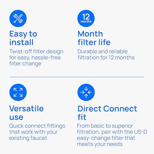 Culligan Under Sink Water Filter System - Direct Connect, Filter Included - Image 4