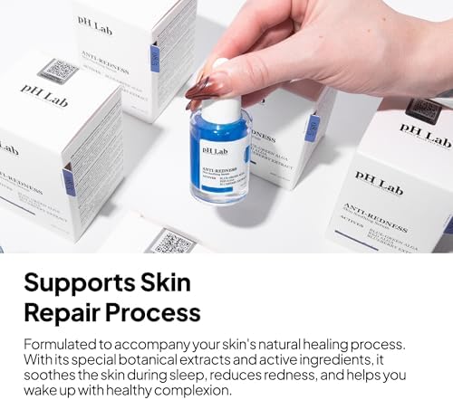 pH Lab Sensitive & Redness Skincare Routine Set, Collagen Night Toner Pad, Anti Redness Serum, Wake Up Energy Cleansing Bar, Soothes, Hydrates & Refreshes Skin - Image 7