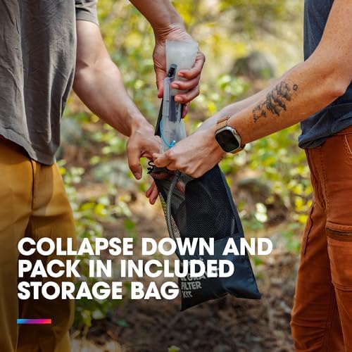 HydraPak Seeker+ Collapsible Water Filtration & Storage (3L or 6L) - Image 6