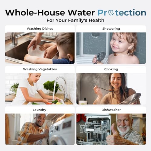 iSpring F2WGB21BPB 2-Stage Whole House Water Filter Set for WGB21B-PB - Image 6
