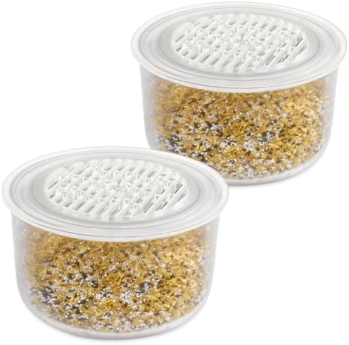 2-Pack Shower Head Filter Cartridge for Canopy Shower Head by GBAutobrand
