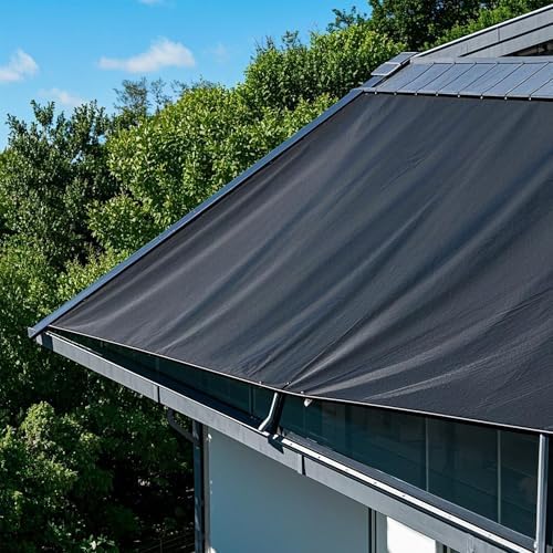 winemana 40% Black Shade Cloth, 3.3 x 10 FT Garden Mesh Tarp for Plants - Image 6