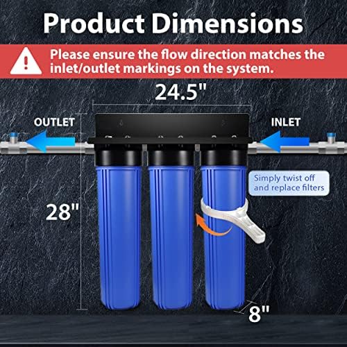 iSpring WGB32B-PB Lead-Reducing Whole House Water Filter System - Image 4