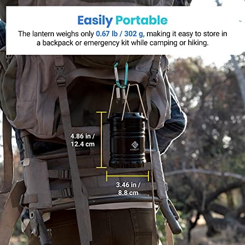 Etekcity 2 Pack LED Camping Lantern Flashlights and Potable Aqua 2 Pack 50 Count Water Purification Tablets for Camping and Emergency Preparedness - Image 4