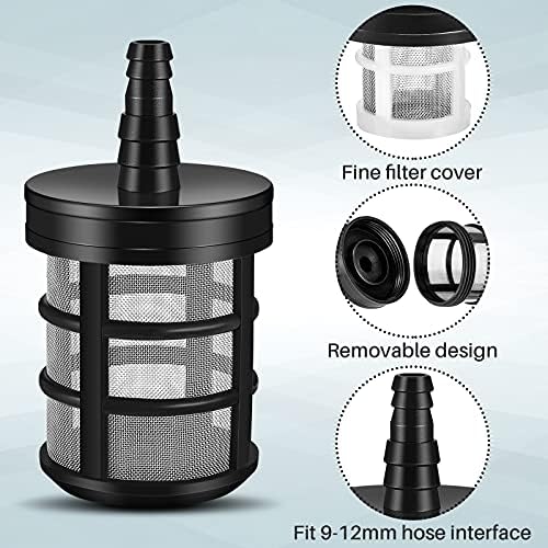Tondiamo 4 Pieces Household Hose Filter Water Pump Sediment Filter 3/8"1/2" - Image 3