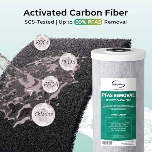 iSpring F3WGB31BPFKS 4.5" x 10" 3-Stage Whole House Water Filter - Image 3