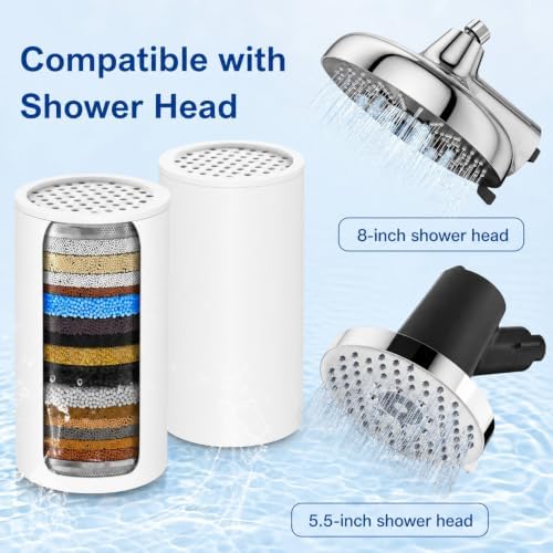 Filter Replacement Compatible with SR SUN RISE,BOWGER,beelee Shower head - Image 3