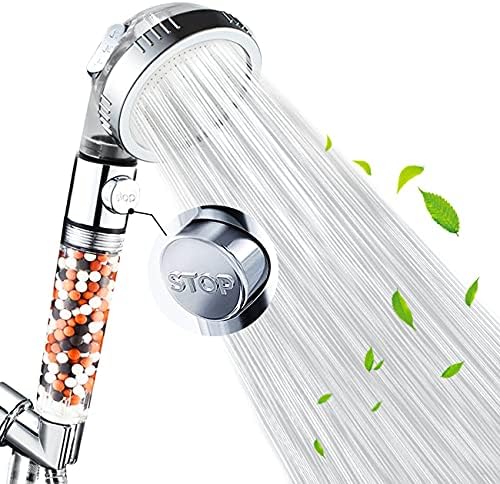 Nosame Shower Head, Filter Filtration High Pressure Saving with ON/Off by Nosame