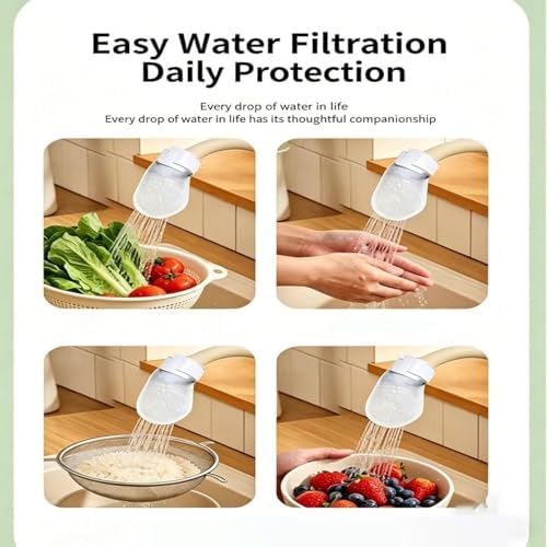 Faucet Filter Cotton Bag, Faucet Filter Cotton Bag for Kitchen Sink, Kitchen DIY Faucet Water Filter Bag for Scale, Sand and Sediments (50 PCS) - Image 5