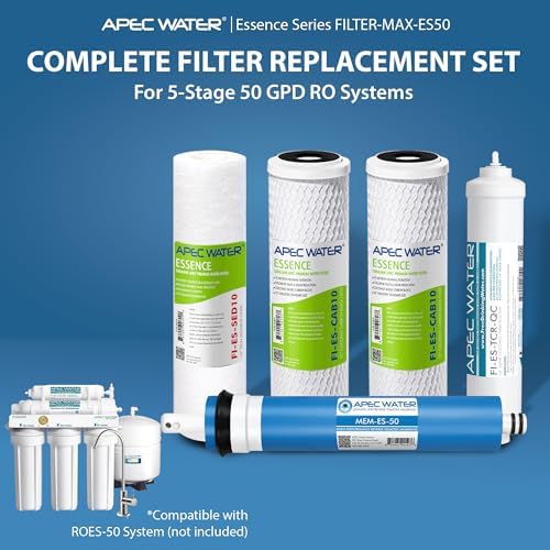 APEC Essence Series 50 GPD Complete Replacement Filter for Undersink System(FILTER-MAX-ES50) - Image 2