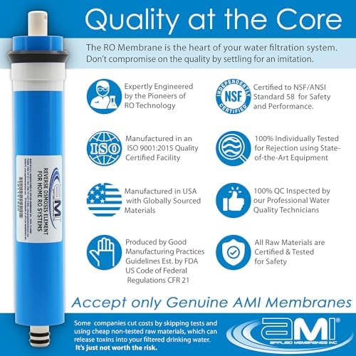 AMI 75 GPD Reverse Osmosis Membrane, RO Membrane Filter Replacement - Image 3