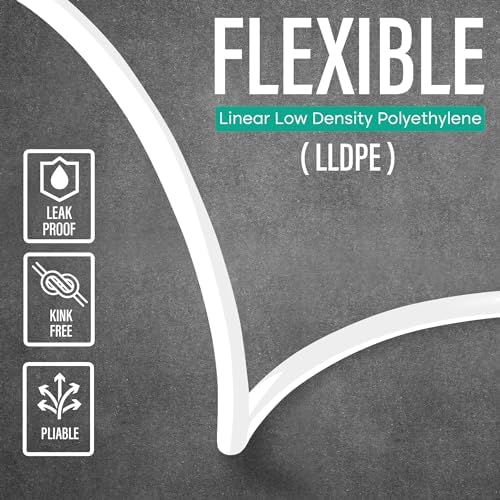 Metpure 3/8" OD LLDPE RO Tubing, 25 ft, White - Image 7