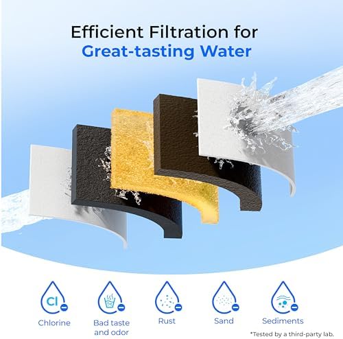 Waterdrop WFD-40W-L Water Filter Dispenser, 35-Cup Large Capacity, White - Image 5