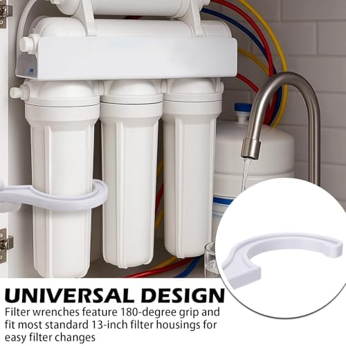 2 Pack Water Filter Housing Wrench Set with 6 O-Rings - Image 3