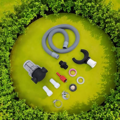 POCREATION Rain Diverter Kit, Efficient Filtration System, Plastic Material, for Garden Watering, Rainwater Collection and Storage with Overflow Prevention (100mm / 3.9in) - Image 3
