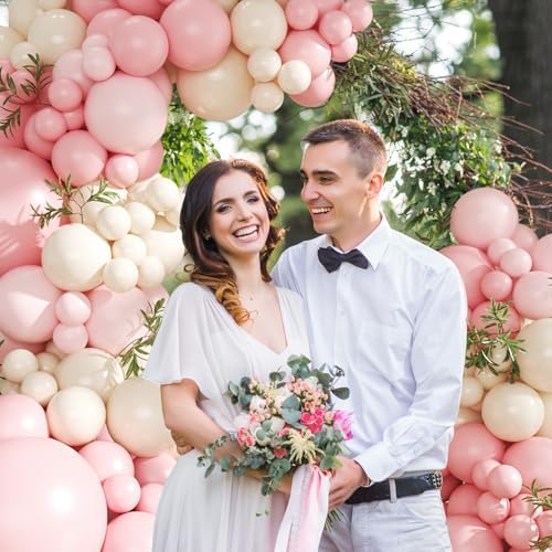 Pink Balloon Arch Kit for Baby Shower Bridal Shower Birthday Decorations - Image 3