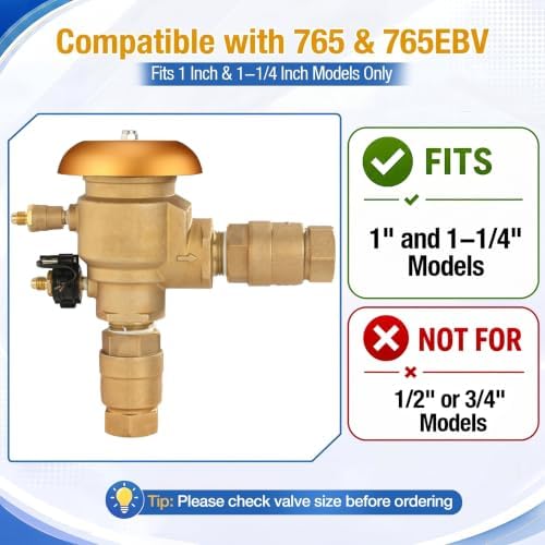 Enhon Backflow Preventer Canopy Compatible with 765 1" and 1-1/4" - Image 2
